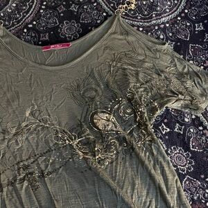 Elegant grey Women's Top